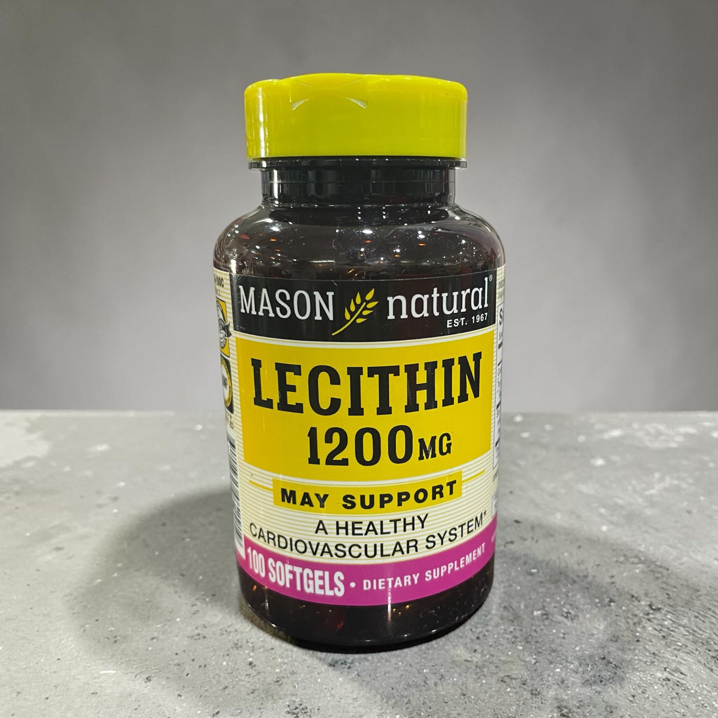MASON NATURAL LECITHIN 1200MG X100 